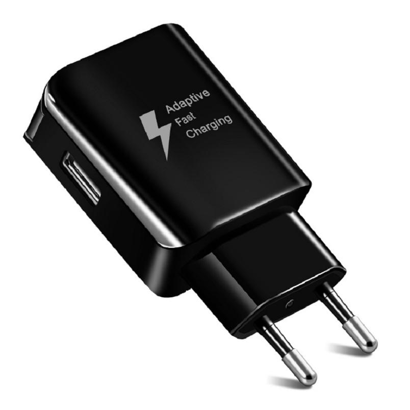 Top Quality Fast Car Wall Charger With 4ft Type-c Cable For Samsung Galaxy Note8 S8 S9 Plus