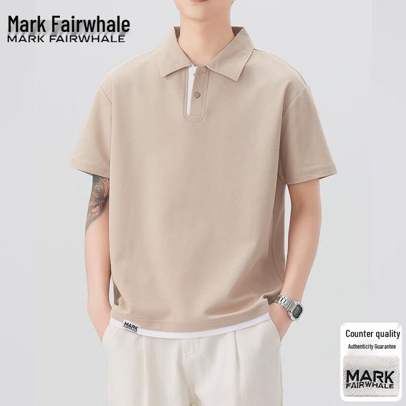 Mark Fairwhale Men's Casual Polo Shirt