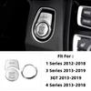 For 1 3 4 Series 3GT X3 X4 X5 X6 F20 F21 F30 F80 F34 F31 F25 F26 F15 F85 F16 F86 Car Engine Start Stop Button Cover Trim Sticker
