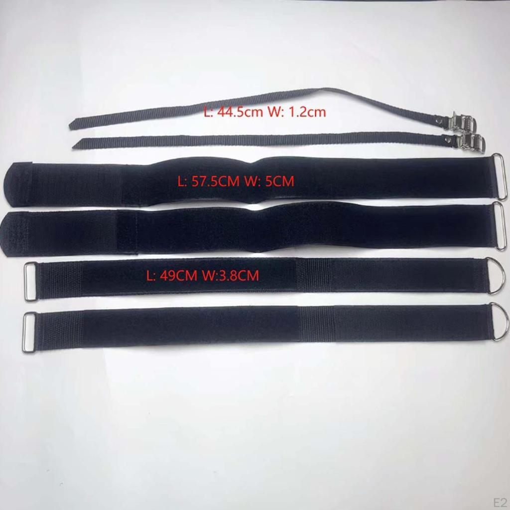 Adjustable Foot Straps for Exercise Bikes And Rowing Machines