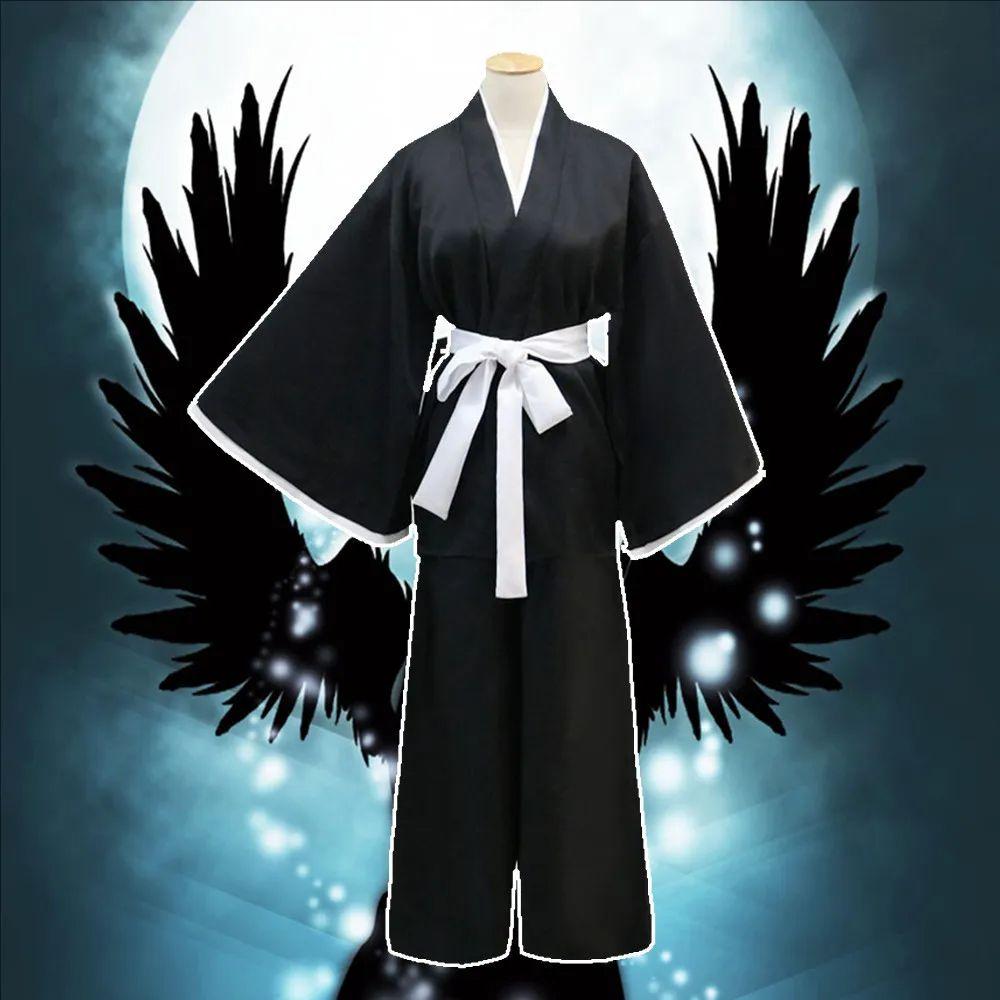 Bleach Kuchiki Rukia Cosplay Kostümleri Kurosaki Ichigo Die Pa Soul Society Shinigami Kimono Tam Kıyafet Bin Yıllık Kan Savaşı