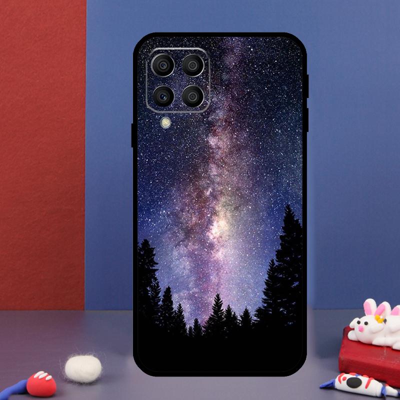 Star Space Moon Night For Samsung Galaxy M33 M13 M23 M53 M15 M55 M31 M51 M14 M34 M54 M20 M30s M32 M52 Phone Case