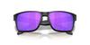 Oakley Sunglasses Matte Black Frame Prizm Violet 53mm Men's 0OO9509, (Front), Lens,