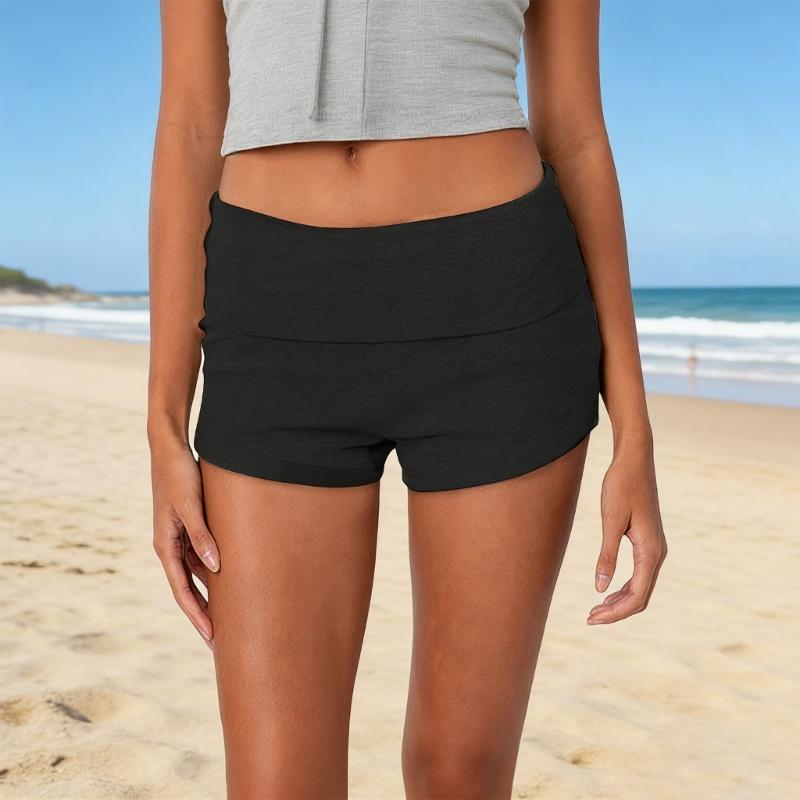 Stylish Low Rise Casual Shorts with Quick Dry Feature for Women Short Bottoms for Summer Sports Travel and Daily