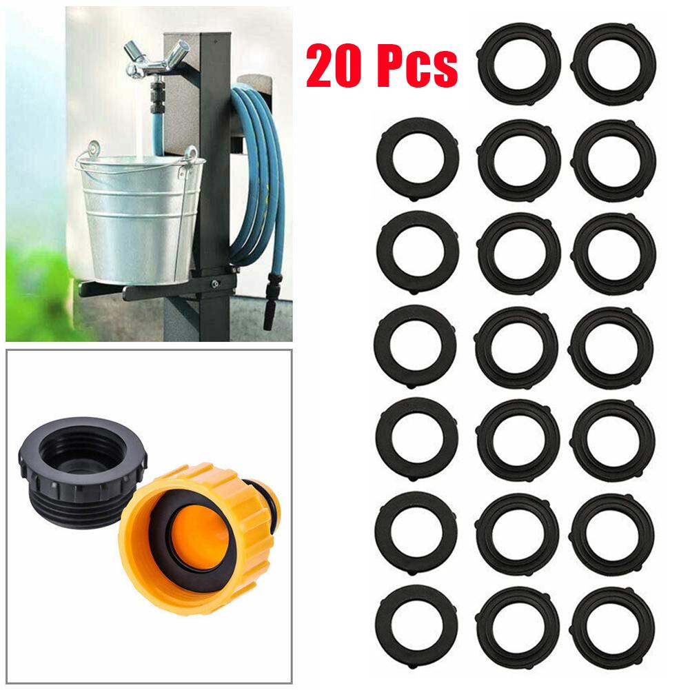 

Useful Brand New Practical Rubber Hose Pipe Washers Set Black Self Locking Faucet Tabs Seals Washer Parts 20pcs China Mainland