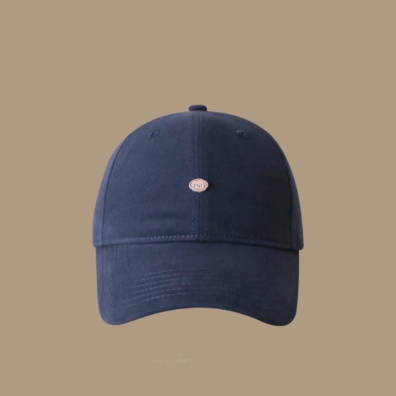 

Simple Puppy Baseball Cap Girls Four Seasons Versatile Soft Top Cap Wide brim Show Face Small Sun Hat Adjustable