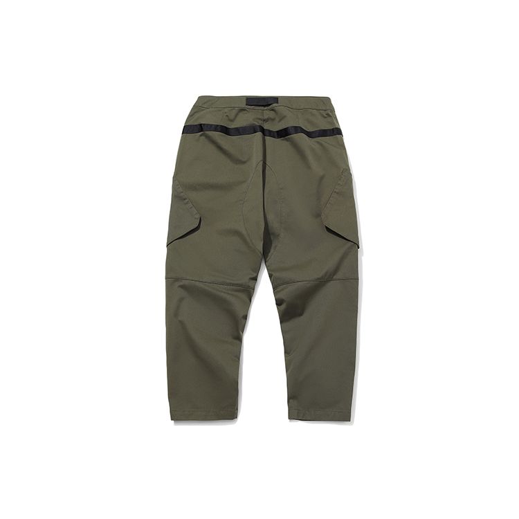 Li Ning X Star Wars Collaboration Loose Pocket Casual Pants Men Pants Dark-Olive-Green AKXQ503-2