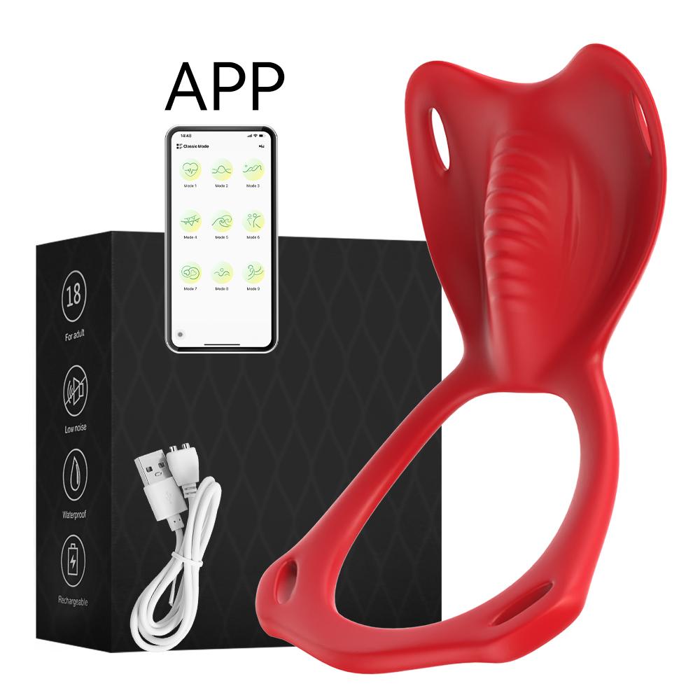 Vibrator Wearable Panty APP Controlled Clitoral G-Spot Stimulation Penis Ring Vaginal Stimulator Female Sex Toy For Women Men Valentine's Day Gift