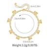 Bohemian Double-layer Design Simple Seaside Vacation Outfit Women's Style Ankle Chain Charming Jewelry