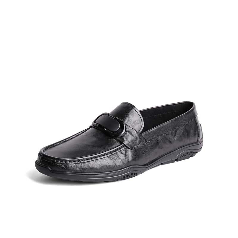 SENDA Men s Slip-on Casual Business Leather Shoes 42