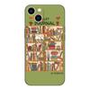 Black Tpu Case For Samsung Galaxy S6 S7 S8 S9 Plus Back Cover Books