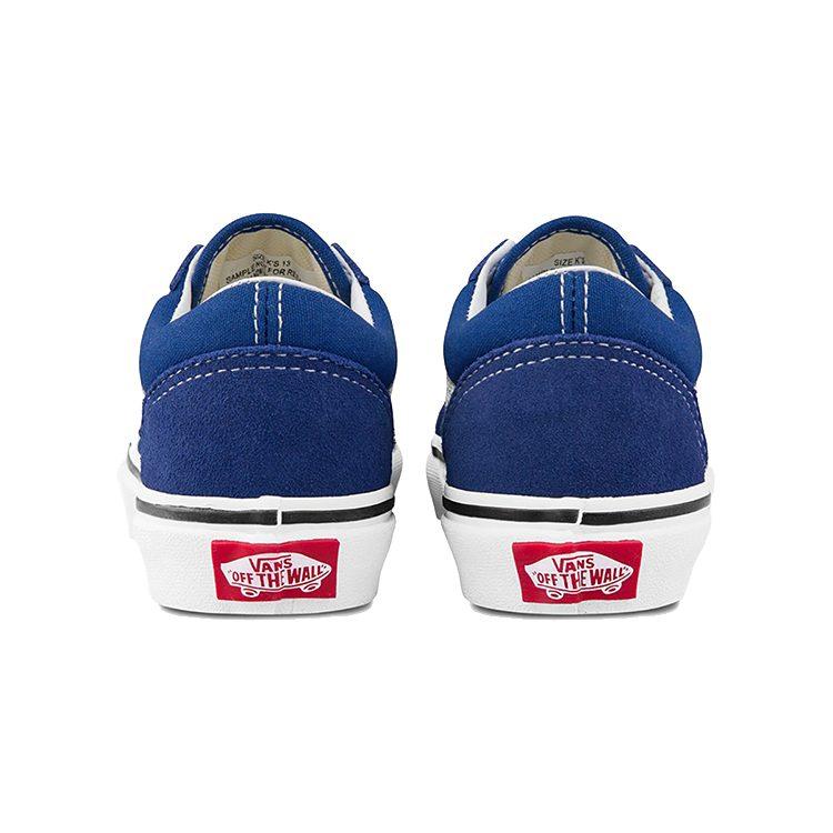 Vans Canvas Low top Kids' Skateboarding Shoes Blue Children Aged 3 7 Years Old VN0A4BUU2JO