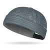 Outdoor Cycling Cap Mesh Breathable Brimless Melon Hat Ultra-Light Adjustable Summer Beanie Hat Hip Hop Caps Sailor Landlord Cap