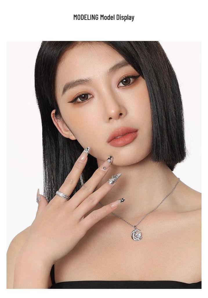 Voyage Zirconia Open Adjustable Ring: Elegant, Modern Design for Women