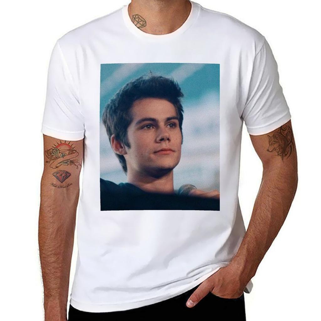 Dylan Obrien Tshirt Breathable Workout Short Sleeve Top