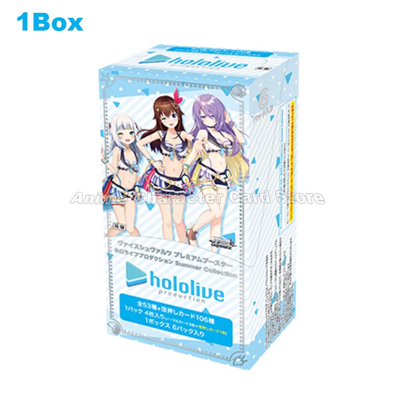 Weiß Schwarz Hololive Card Summer Selection Anime Japanese Supplement Pack WS Collection Cards Board Game Children Gift