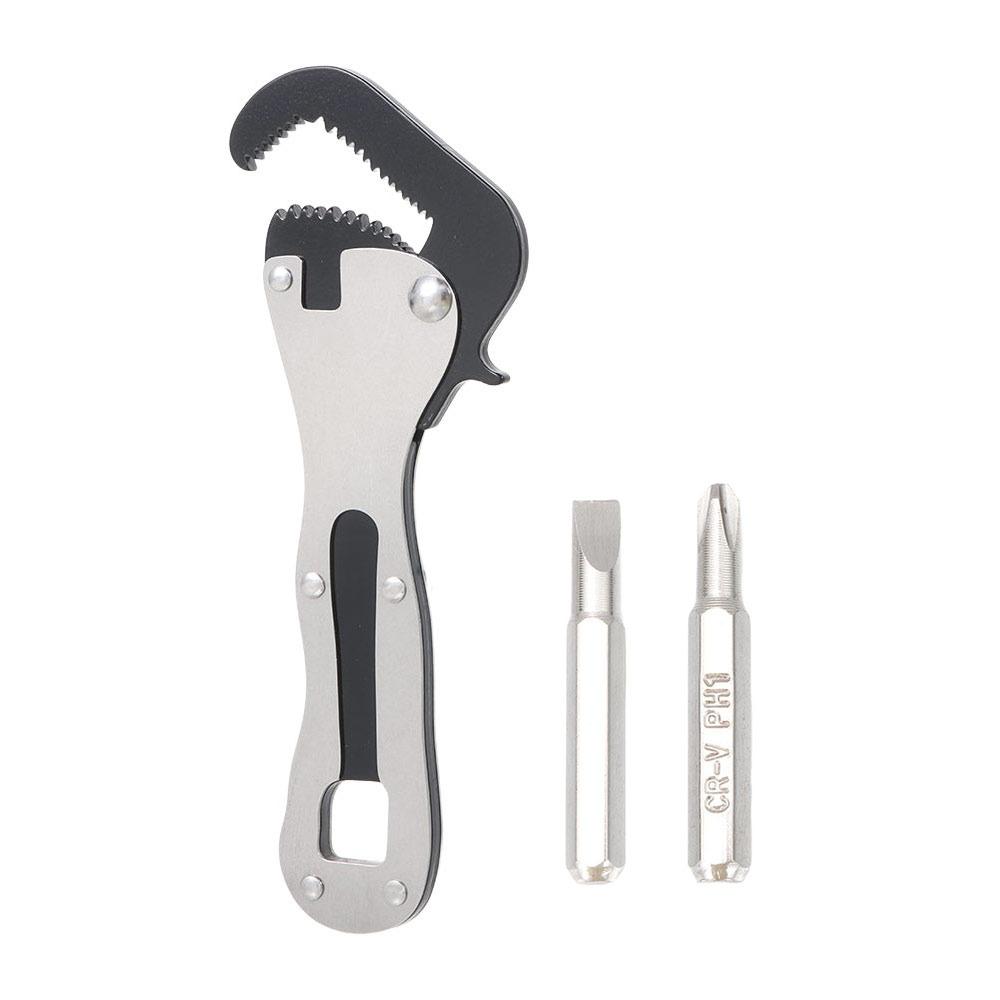 For Tight Spaces 2 In 1 Wrench Tool Hand Tools Adjusting Wrench Micro Stubby Pipe Vise Wrench