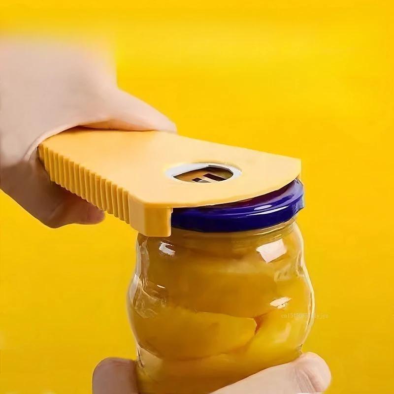 1PCS Jar Opener 5 In 1 Multi-purpose Can Opener Manual Bottle Opener Capping Universal Household Capping Bottle Openers