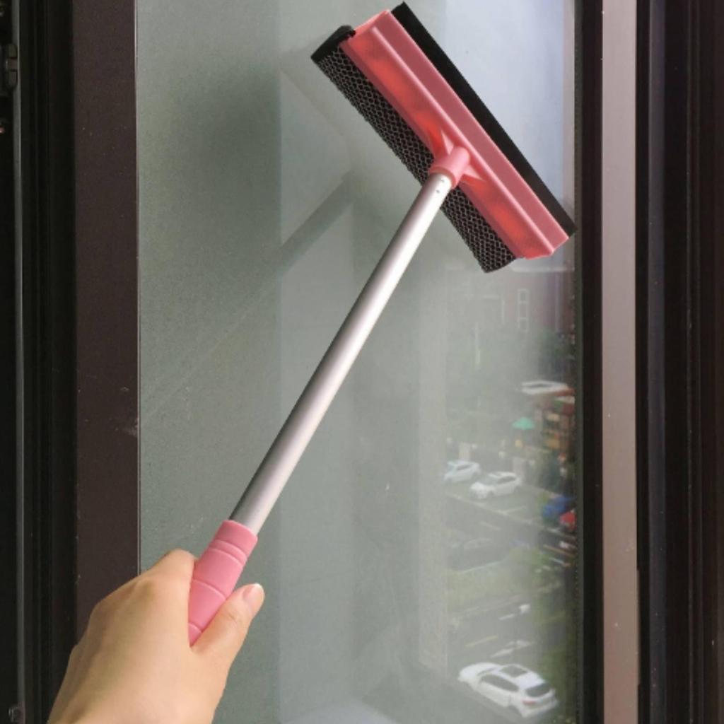 Double-Sided Window Cleaner Lightweight Glass with Sponge Non-Slip