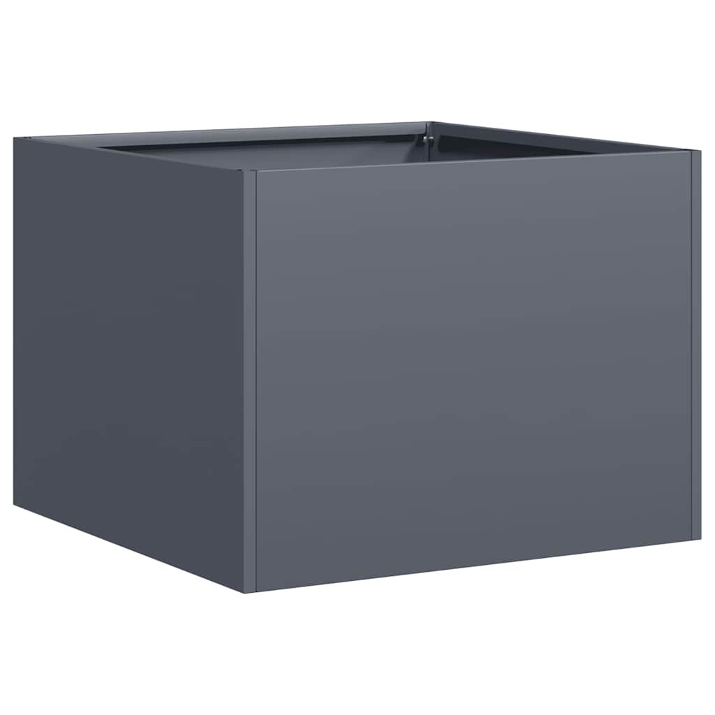 Anthracite Pot 40X40X30 Cm Steel