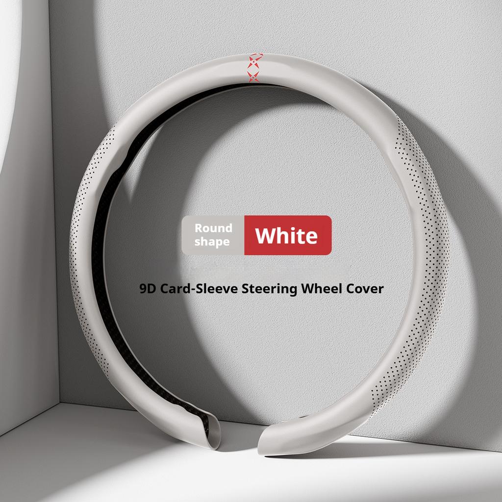 For Chery Exeed TX Nappa Leather Grain Car Steering Wheel Cover Breathable and Anti Slip Accessories Interior Accessories