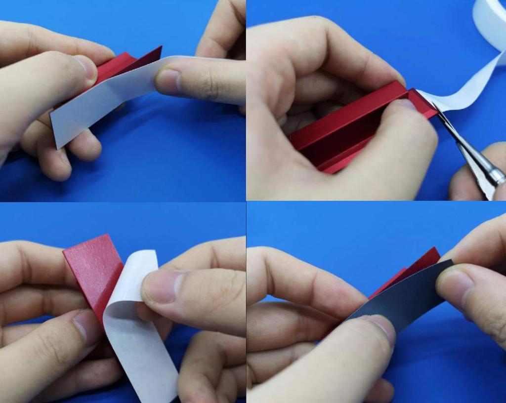 Kov Ideální pro broušení plastových hran, ostření a broušení R-STYLE podložka, Modely, (Červené)