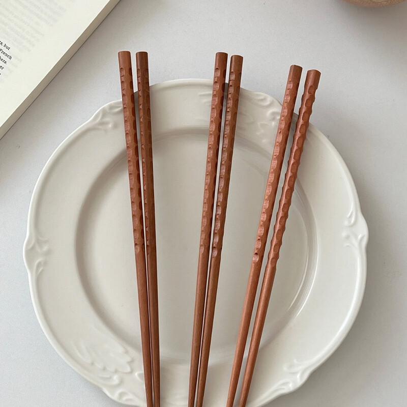 Zuozhixun Schildpattmuster Buchenholz Essstäbchen