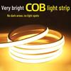 Waterproof COB LED Strip Light 220V