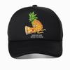 Pineapple Belongs On Pizza Lover Funny Food Pun Baseball Cap Birthday Gift For Unisex Adult Hat Summer Mesh Breathable Hats