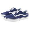 Vans Brooklyn LS Slip Resistant Abrasion Resistant Low top Skateboard Shoes Men's Blue White VN000D7QEMT
