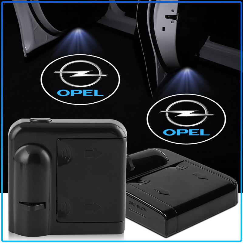LED Car Door Welcome Lights Laser Projector Wireless Car HD Courtesy Lamp For Opel Astra H G Corsa Insignia Astra Antara Meriva Zafira Interior