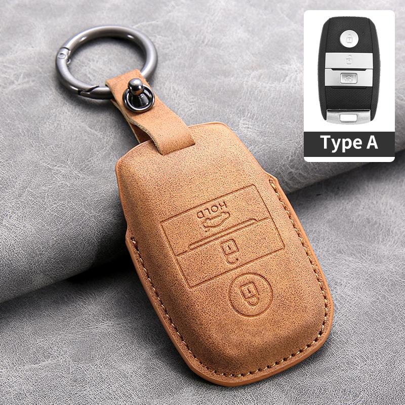 Car Key Case Cover for KIA RIO 5 Sportage Ceed Cerato K3 K4 K5 Sorento Optima Picanto Soul Forte for Kia Rio K7 Cute Key Case