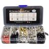 228-Piece Desktop PC Mounting Screw Set for Case, PSU, Optical Drive, HDD, and Motherboard.