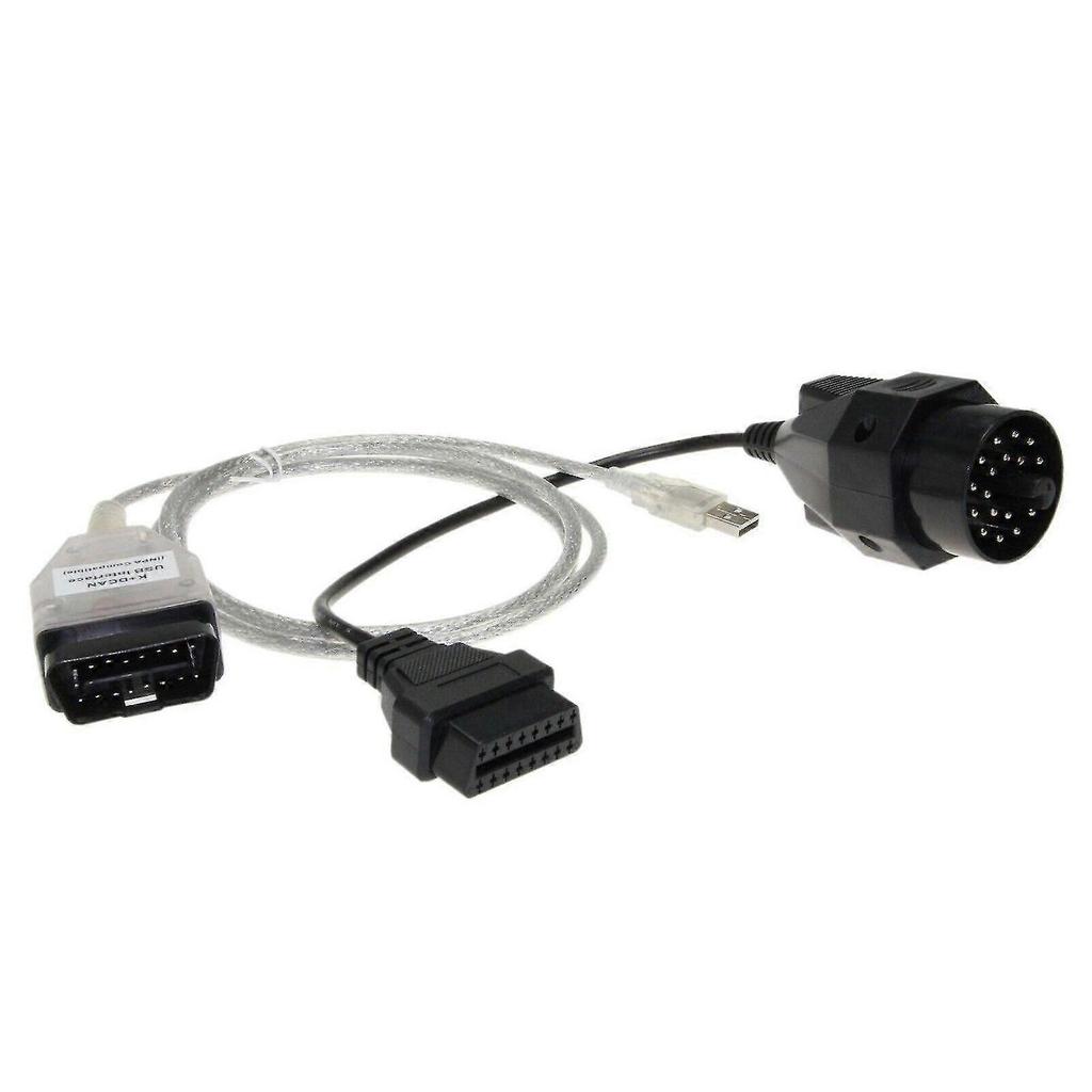 Interfaccia USB Diagnostica OBD per Ediabas Inpa K + Ca BMW OBD 2 a OBD 1 20 Pin