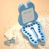 Children's Plastic Cartoon Baby Tooth Storage Commemorative Box for Tooth Loss Collection and Preservation
