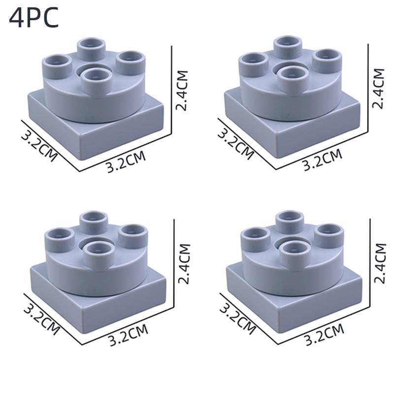 Große Bausteine Haus Zubehörteile Dach Fenster Wand Bauen Zusammenbauen Steine Lernspielzeug Für Kinder Geschenk