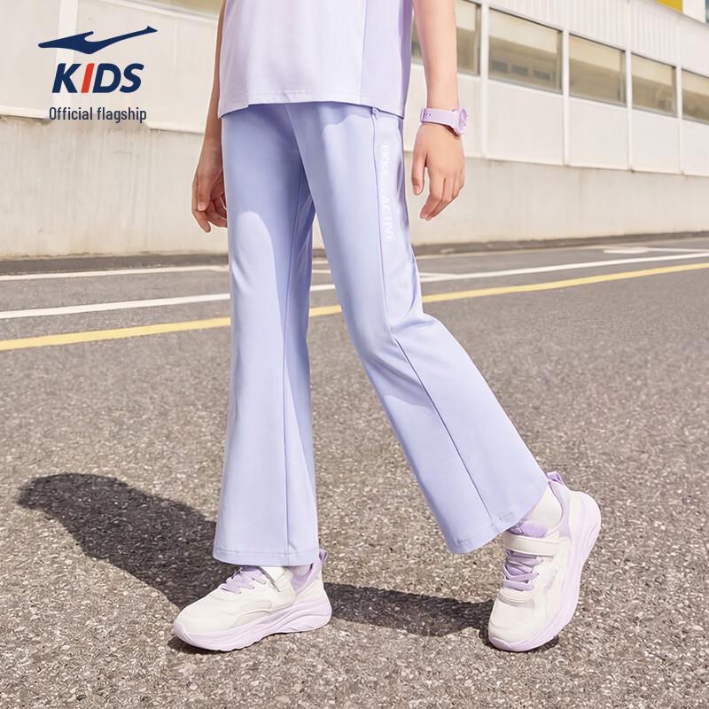 

ERKE Girls UV50+ Four-way Stretch Cropped Pants 160