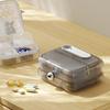 Weekly Pill Organizer Box Portable 7-Day Pill Box Sealed Mini Pill Case
