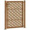 Garden Gate 100 X 125 Cm Weathering Steel Cross Design