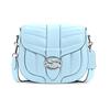 New Georgie Sheepskin Saddle Bag, Shoulder Bag, Crossbody Bag Trumpets Women's Light Blue C2803-SVQVE