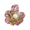 Elegant Floral Butterfly Brooch Alloy Accessory Unique Styles for Dresses Coats Portable and Stylish