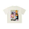 260 GSM Double Yarn 32 Count 100% Cotton Digimon V6 Waifus Print Unisex Heavy Cotton T Shirt