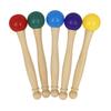 Rubber Singing Bowl Mallet with Wood Handle for Crystal Quartz or Tibetan Sound Healing Yoga Meditation Singing Bowls