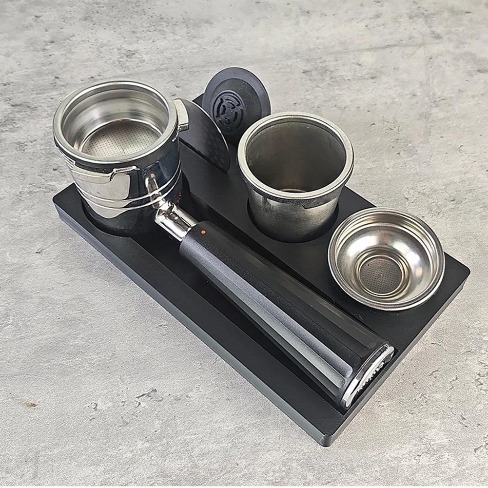 Efficient Coffee Tamper Station with Handle Base and Multiple Storage Holes for NJ ES601 ES655 ES701 Espresso Machines