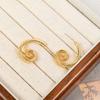 European & American Fashion s925 Silver Minimalist Cold Style Ear Hoops