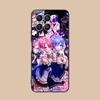 ReZero Rem Ram Matte TPU Mobile Phone Case for Honor 90 80 70 60 50 30 20 10 9 8 7 Pro S SE Lite 5G Colorful Printing Cover