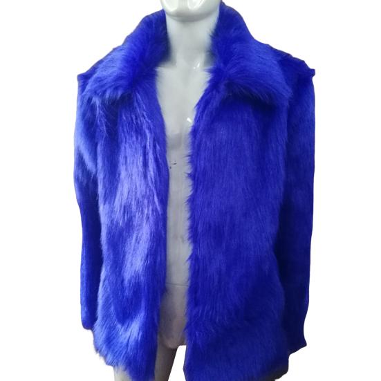 Płaszcz męski z imitacji futra, klapy, długi rękaw, klapy, izolacja termiczna, wiatroszczelny, codzienny płaszcz, uniwersalna odzież wierzchnia, codzienne noszenie