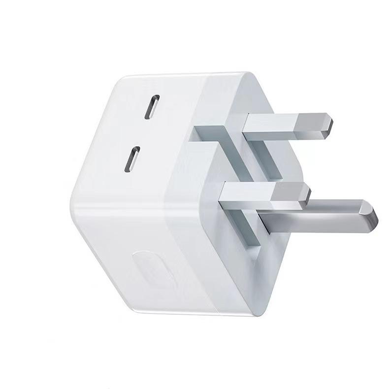 Încărcător PD40W Reglementat Britanic Dual C Reglementări Europene și Britanice Aplicabile Încărcare Rapidă Telefon Mobil Apple Samsung
