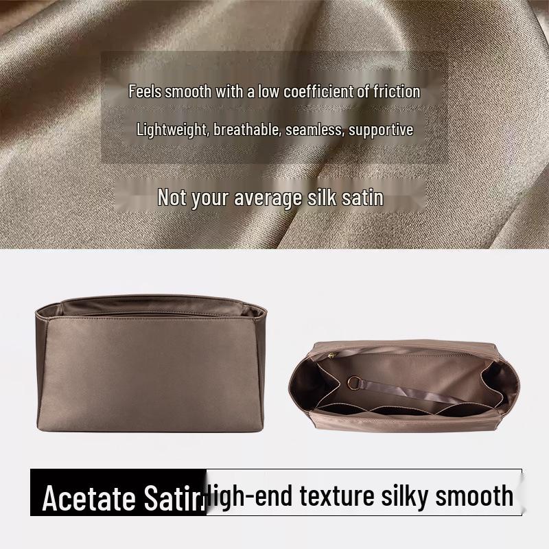 Master Craftsman Hermes Birkin 25 Platinum Bag with Silk Acetate Lining, Lightweight Storage for Birkin 30 and 35