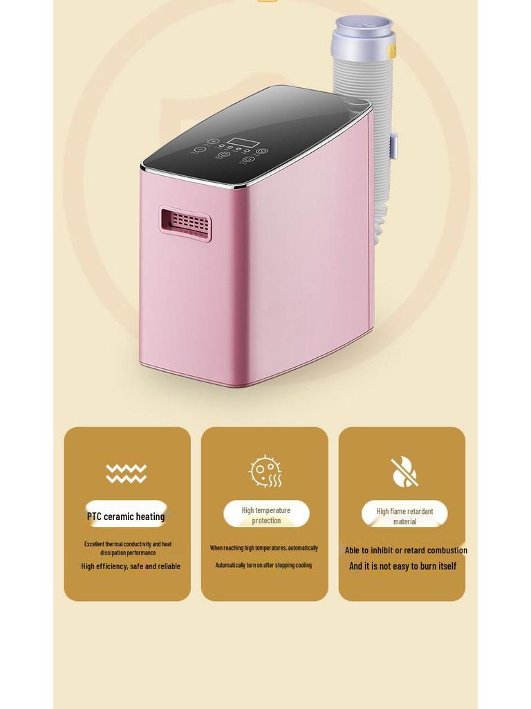 Multi-Function Heated Dryer: Blanket, Clothes, Pet, and Shoe Dryer with Quick-Dry Technology.